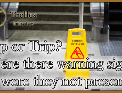 If You Slip or Trip and Fall, Look for These Dangerous Conditions